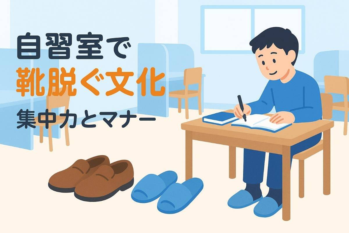自習室で靴脱ぐ文化とメリット徹底比較｜集中力アップとマナー・グッズ対策まとめ