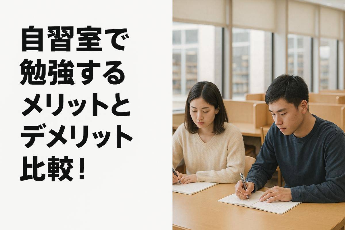 自習室で勉強するメリットとデメリット比較！最適な場所と効率を高める方法