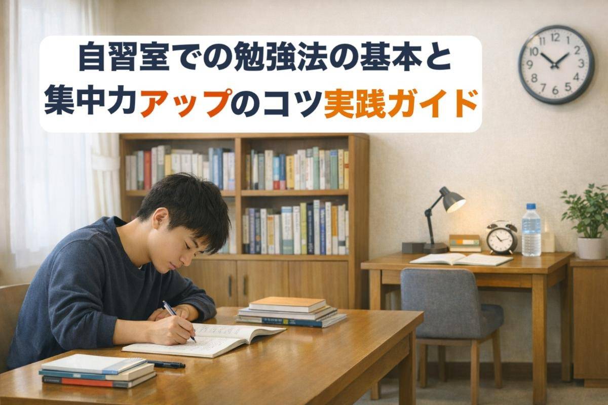 自習室での勉強法の基本と集中力アップのコツ実践ガイド